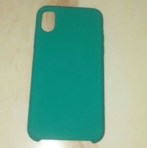 Turquoise iPhone x case